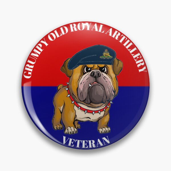 Item preview, Grumpy Old Royal Artillery Veteran designed and sold by Bootneckstore.