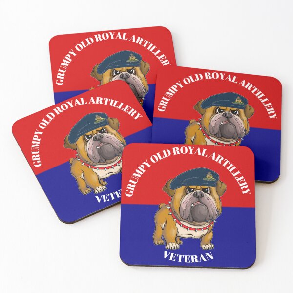 Item preview, Grumpy Old Royal Artillery Veteran designed and sold by Bootneckstore.