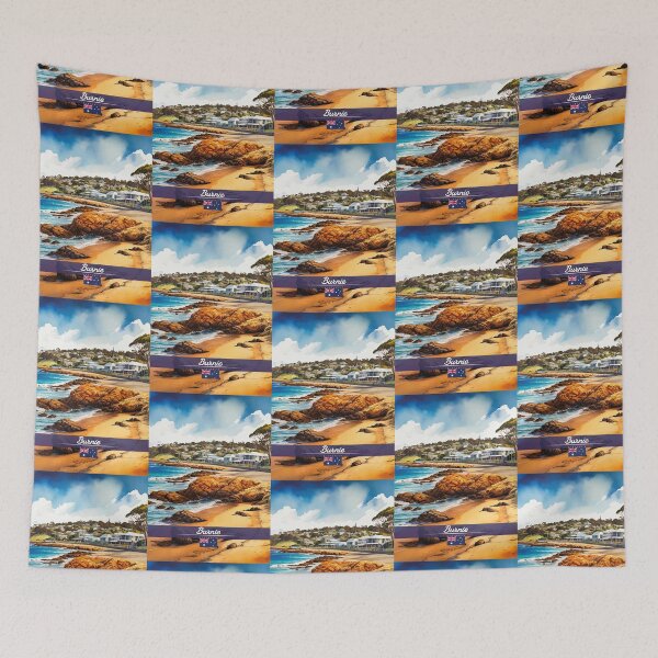 Item preview, Burnie Australia Travel  designed and sold by Thistle-TShop.