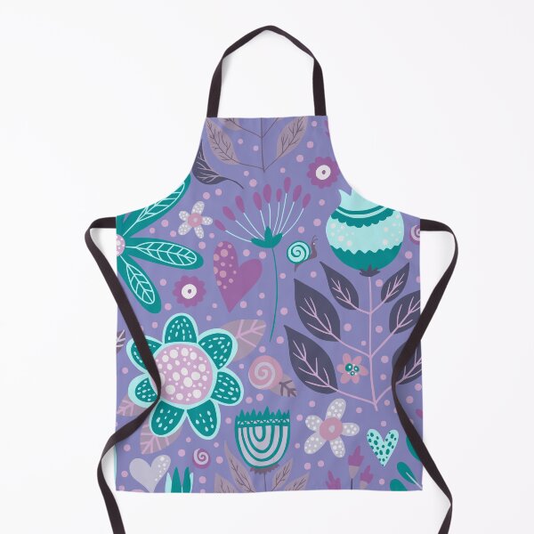 Item preview, Sugar Plum Dreams | Teal Pink and Purple Whimsical Floral Design designed and sold by SpencerReedDes.