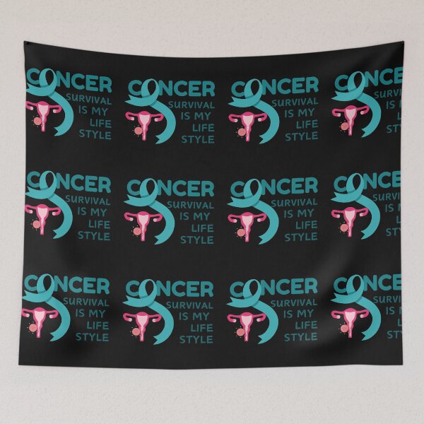 Item preview, cancer survival is my lifestyle-Cervical cancer-cervical cancer Survivor designed and sold by medoutfits.