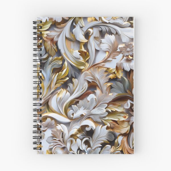 Item preview, Ornate Baroque Acanthus Floral Seamless Pattern designed and sold by SassyArtistry.