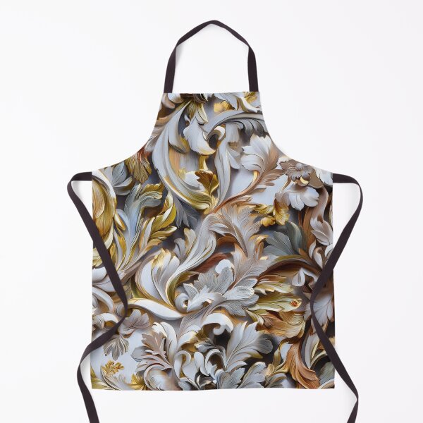 Item preview, Ornate Baroque Acanthus Floral Seamless Pattern designed and sold by SassyArtistry.