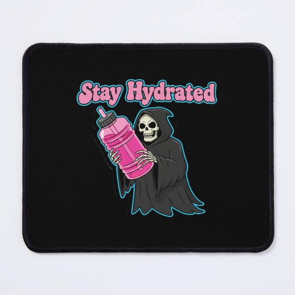 Item preview, Stay Hydrated Grim Reaper - Funny Pink Goth Aesthetic designed and sold by Maclaw200d.