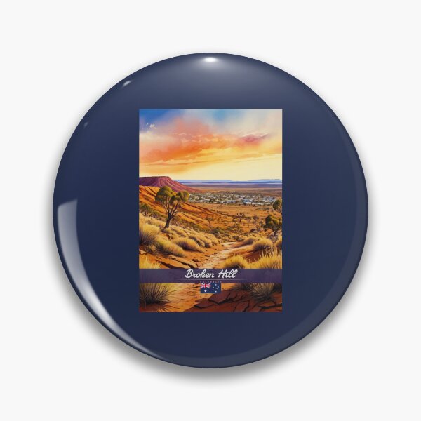 Item preview, Broken Hill Australia Travel  designed and sold by Thistle-TShop.
