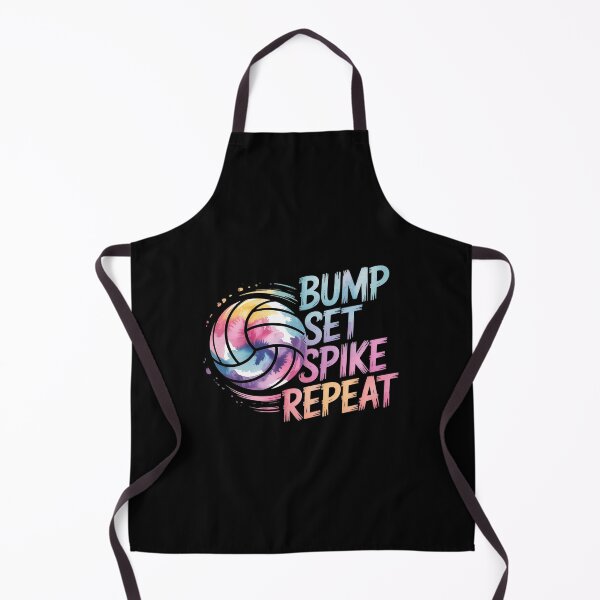 Item preview, Volleyballer Bump Set Spike Repeat Volleyball designed and sold by angolinnArt.