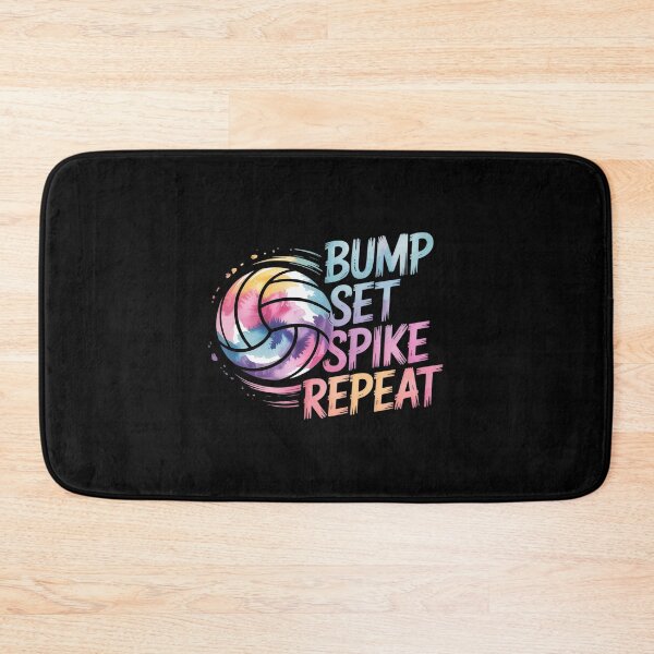 Item preview, Volleyballer Bump Set Spike Repeat Volleyball  designed and sold by angolinnArt.