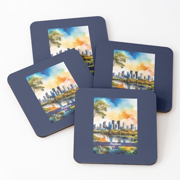 Item preview, Viajes a Brisbane, Australia designed and sold by Thistle-TShop.
