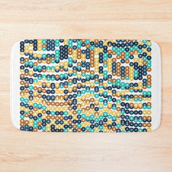 Item preview, Colorful Retro Art Nouveau Pattern  designed and sold by Codingart9.
