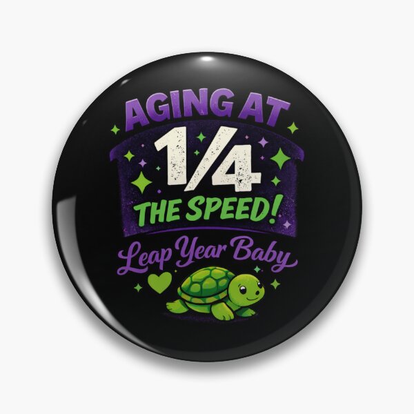 Item preview, Aging at 1/4 Speed! Leap Year Baby - Baby Turtle Heart designed and sold by Leap29 Designs.
