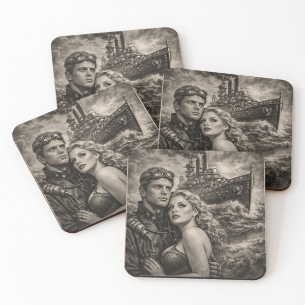 Item preview, Steamship of Passion - 1925 Fictional Romance Movie Poster designed and sold by MarTomDub.