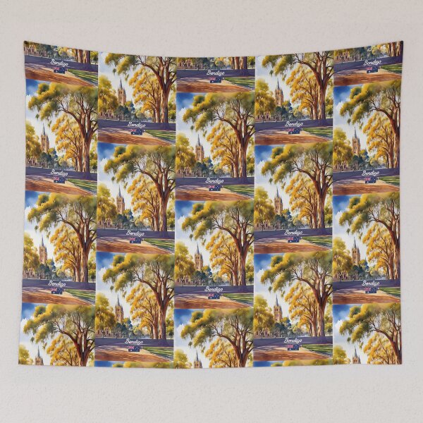 Item preview, Bendigo Australia Travel  designed and sold by Thistle-TShop.