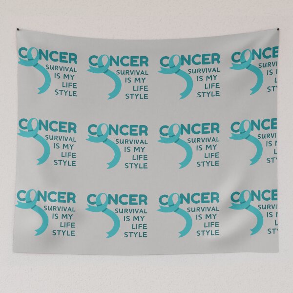 Item preview, Cervical cancer-cancer survival is my lifesyle -cervical cancer warrior designed and sold by medoutfits.