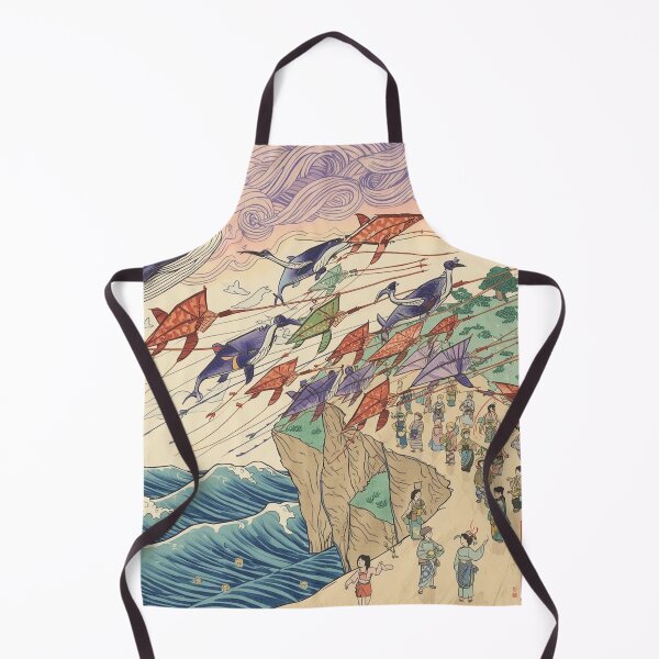 Item preview, Whimsical Ukiyo-e Giant Animal Kite Festival designed and sold by Vandy Fullam.