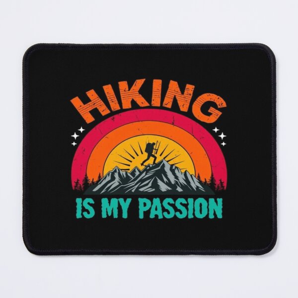 Item preview, Retro Hiking Sunset Design – Bold Adventure for Nature Lovers, Backpackers & Outdoor Enthusiasts designed and sold by Bright Nest Studio.