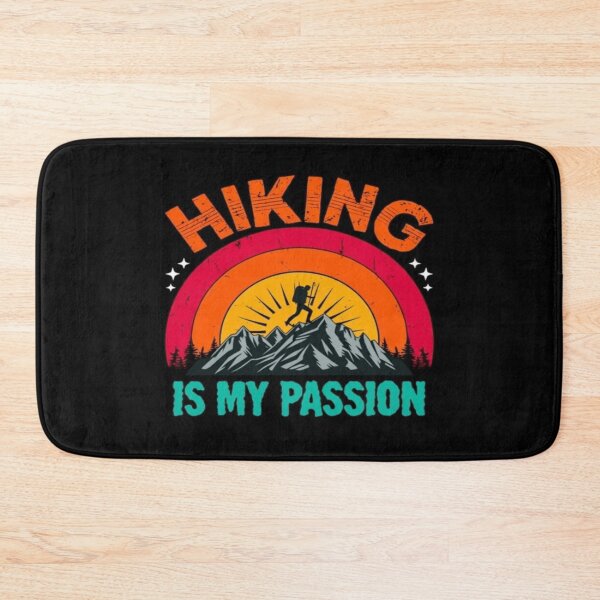 Item preview, Retro Hiking Sunset Design – Bold Adventure for Nature Lovers, Backpackers & Outdoor Enthusiasts designed and sold by Bright Nest Studio.