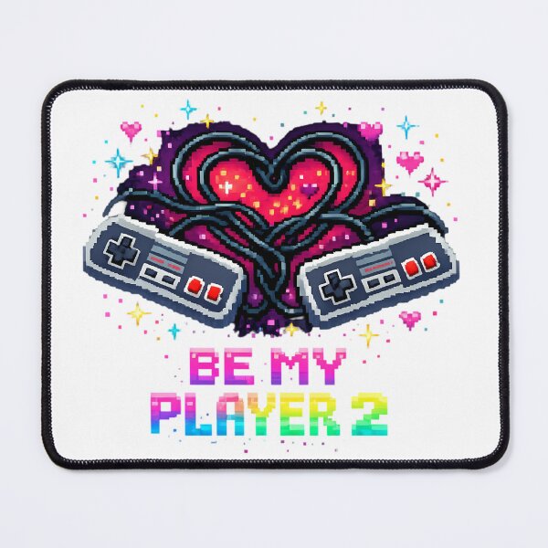 Item preview, Looking For Player 2 Funny Gamer Valentines Day Sticker Shirt Geek Gift designed and sold by GiftsForge.