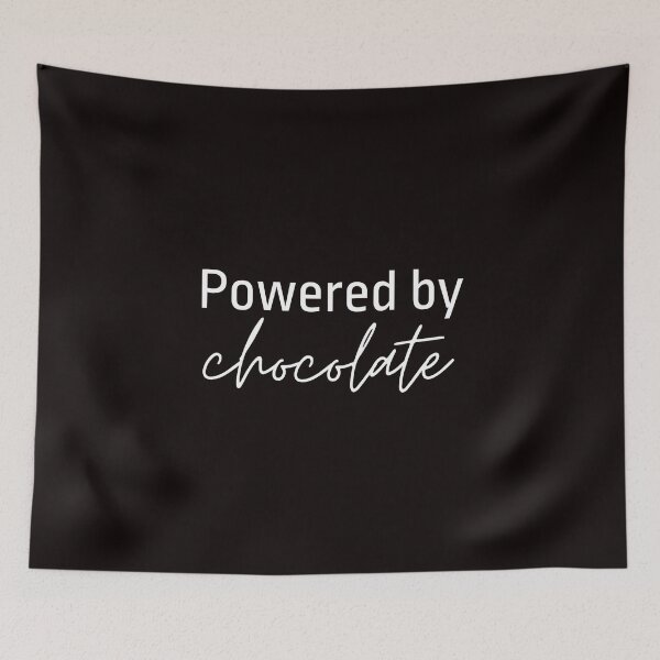 Item preview, Powered by chocolate designed and sold by youniversum-eu.