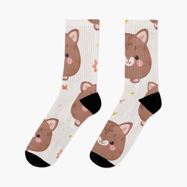 Item preview, Cute Brown Bear Seamless Pattern designed and sold by SassyArtistry.