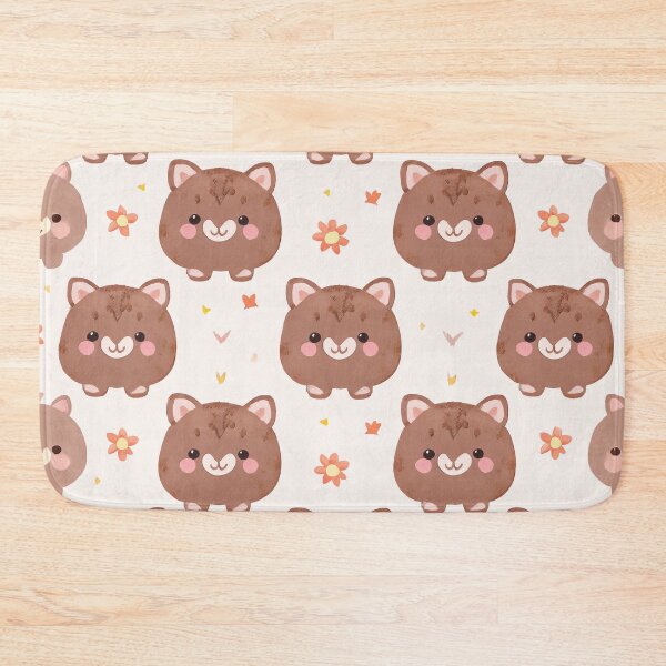 Item preview, Cute Brown Bear Seamless Pattern designed and sold by SassyArtistry.
