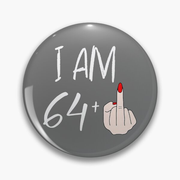 Item preview, I Am 64 Plus 1 Funny for A 64th Birthday for Women designed and sold by KristineLi.