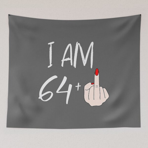 Item preview, I Am 64 Plus 1 Funny for A 64th Birthday for Women designed and sold by KristineLi.