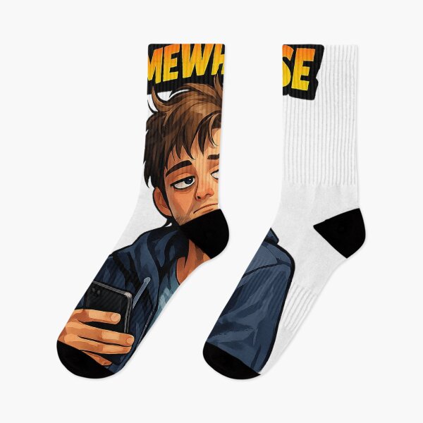 Item preview, Mentally Somewhere Else Relatable Humor Art designed and sold by HappyPatchEG.