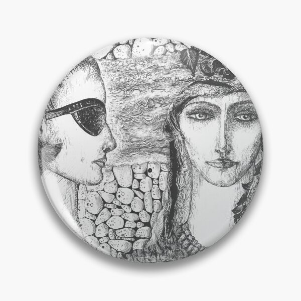 Item preview, Beginning: The secret of two female faces designed and sold by KunstGeist.