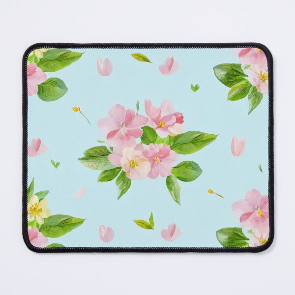Item preview, Seamless Pink Blossom Floral Pattern designed and sold by SassyArtistry.