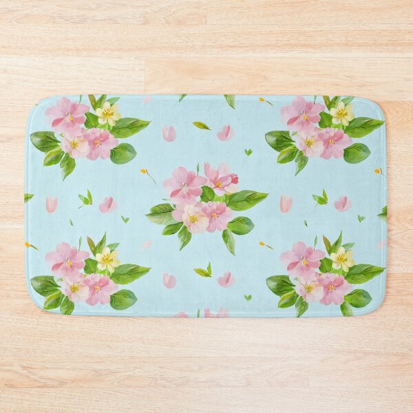 Item preview, Seamless Pink Blossom Floral Pattern designed and sold by SassyArtistry.