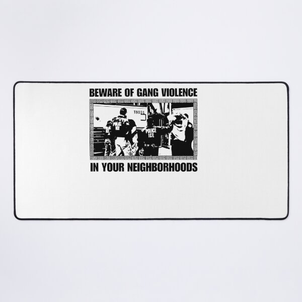 Item preview, Beware of Gang Violence in Your Neighborhoods ice Out For Good designed and sold by margamPagenberg.