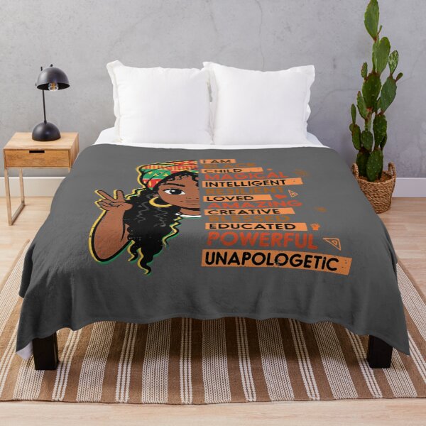Item preview, I Am Black Child Magical African Girl History Month Kids designed and sold by KristineLi.