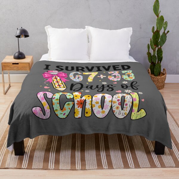 Item preview, I Survived 67+33 Day of School Teacher 100 Days of School designed and sold by KristineLi.
