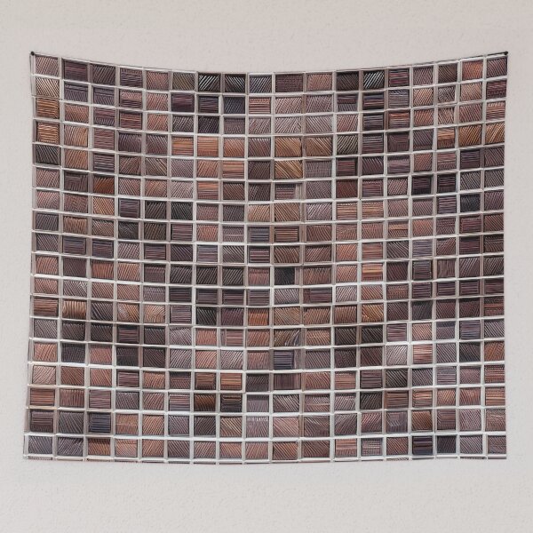 Item preview, Brown Mosaic Tile Texture Pattern designed and sold by SassyArtistry.