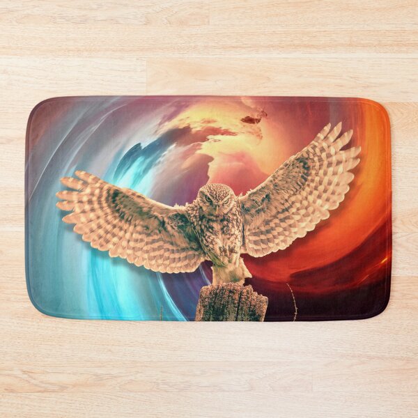 Item preview, Mighty Owl Escapes The Whirling Vortex designed and sold by DigitalShoppeIL.