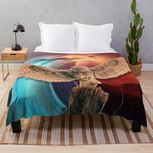 Item preview, Mighty Owl Escapes The Whirling Vortex designed and sold by DigitalShoppeIL.