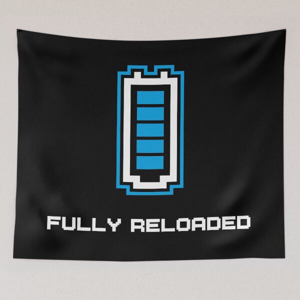 Item preview, Fully reloaded - Pixel horizontal Core (Retro 8-bit) (dark) designed and sold by ProjetF.