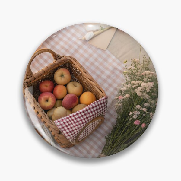 Item preview, Cottagecore Picnic Flatlay designed and sold by Bionson Art.