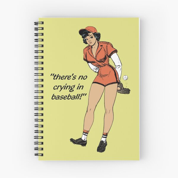 Item preview, There's No Crying In Baseball designed and sold by Slinky-Reebs.