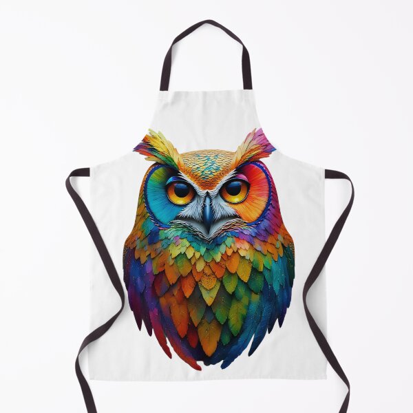 Item preview, Colorful Owl – Bright Wildlife designed and sold by Neer arts.