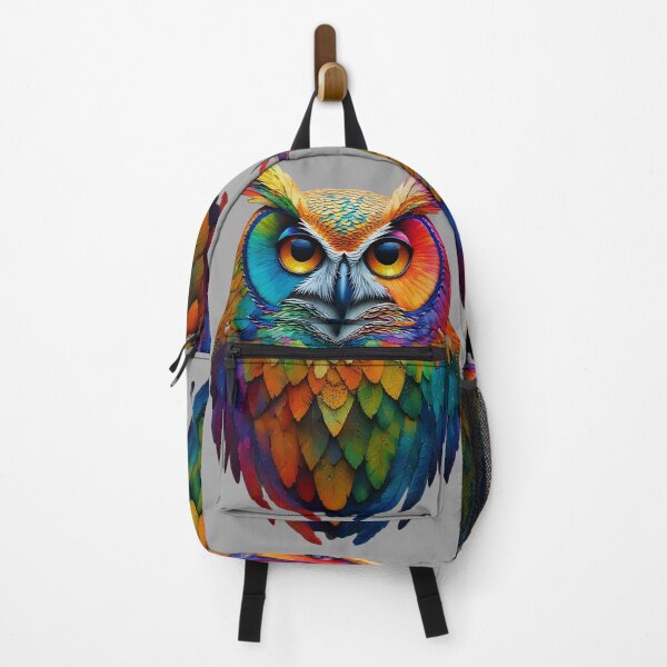 Item preview, Colorful Owl – Bright Wildlife designed and sold by Neer arts.
