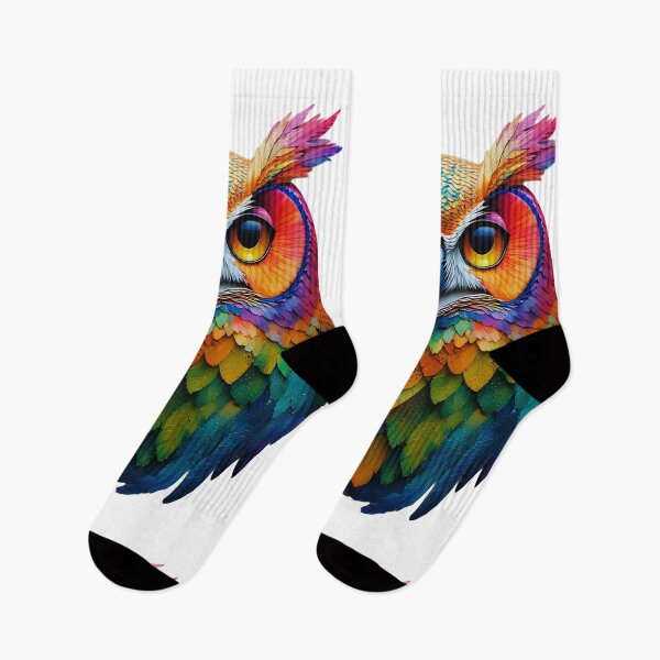Item preview, Colorful Owl – Bright Wildlife designed and sold by Neer arts.