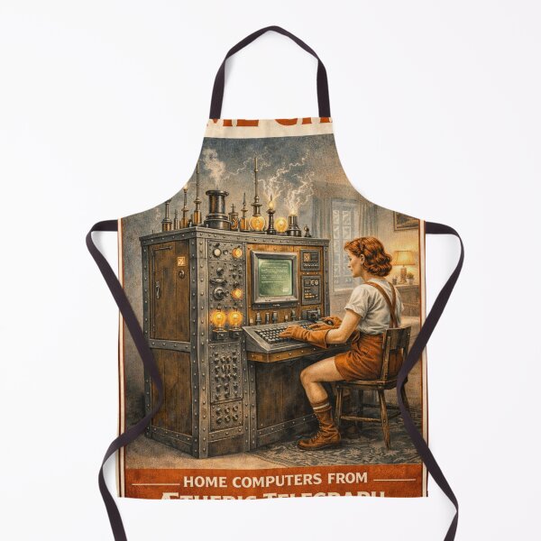 Item preview, The Aetheric Home Computer - 1925 Fictional Vintage Ad designed and sold by MarTomDub.