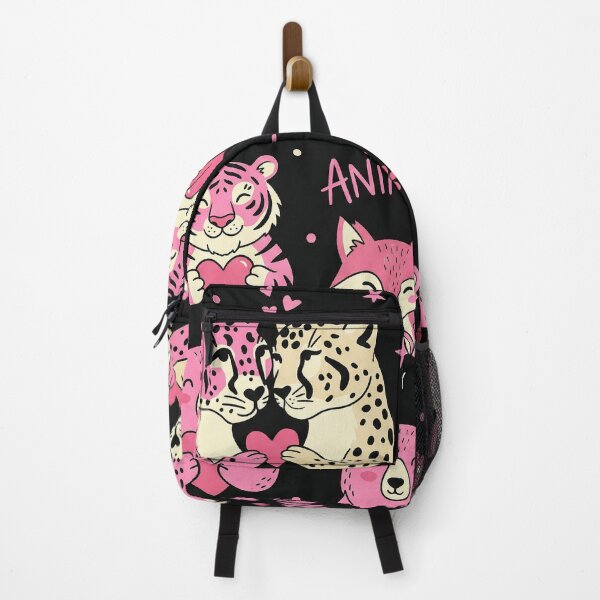 Item preview, Kawaii Pink Animal Valentine Jungle Love Pattern designed and sold by zzz888.