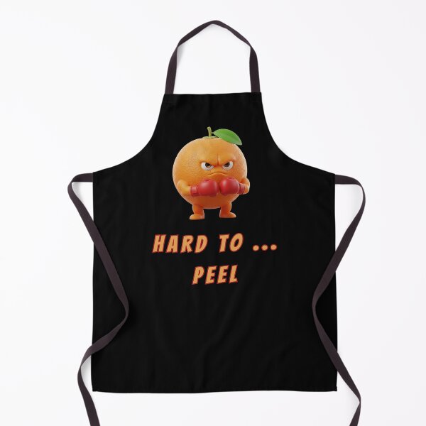 Item preview, Tough Boxer Orange – Hard to Peel Pun – Funny 3D Fruit Character with Boxing Gloves designed and sold by Anyshca.