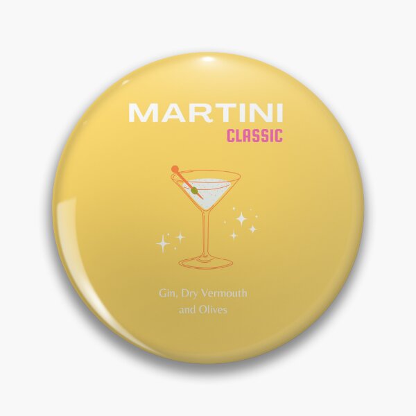 Item preview, Martini, Cocktail, Cocktail Art, Preppy, Retro Art, Preppy Room, Yellow designed and sold by Magic Love Art Print.