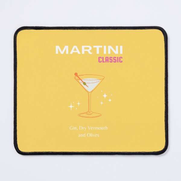 Item preview, Martini, Cocktail, Cocktail Art, Preppy, Retro Art, Preppy Room, Yellow designed and sold by Magic Love Art Print.