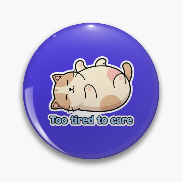 Item preview, Tired Cat - Too Tired To Care | Funny Sleeping & Napping Design designed and sold by Fuechse.