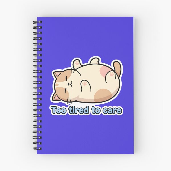 Item preview, Tired Cat - Too Tired To Care | Funny Sleeping & Napping Design designed and sold by Fuechse.