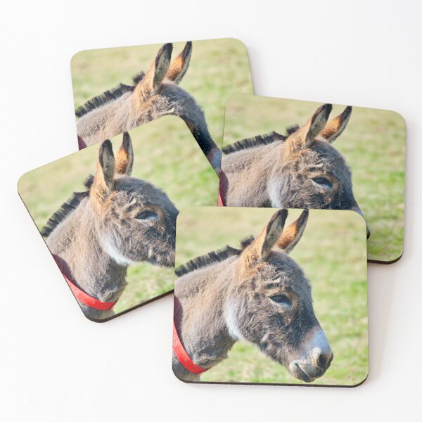 Item preview, Gentle Donkey Portrait - Rustic Farmhouse Wall Art designed and sold by leonwoods.